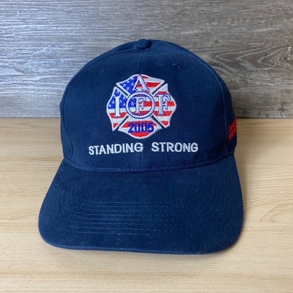 Southern Nevada Firefighters Hat Cap‎ Strap Back Blue Adjustable